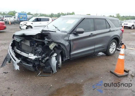 2021 Ford Explorer z USA, uszkodzony, nr VIN 1FMSK7BH9MGA22151